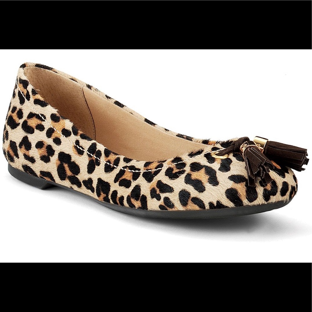 Sperry Leopard Tassel Flats(SOLD TO PRIVATE BUYER)